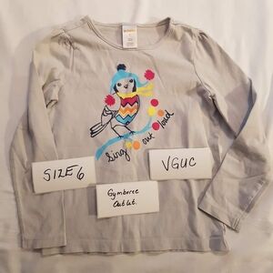 Gymboree grey size 6 tshirt